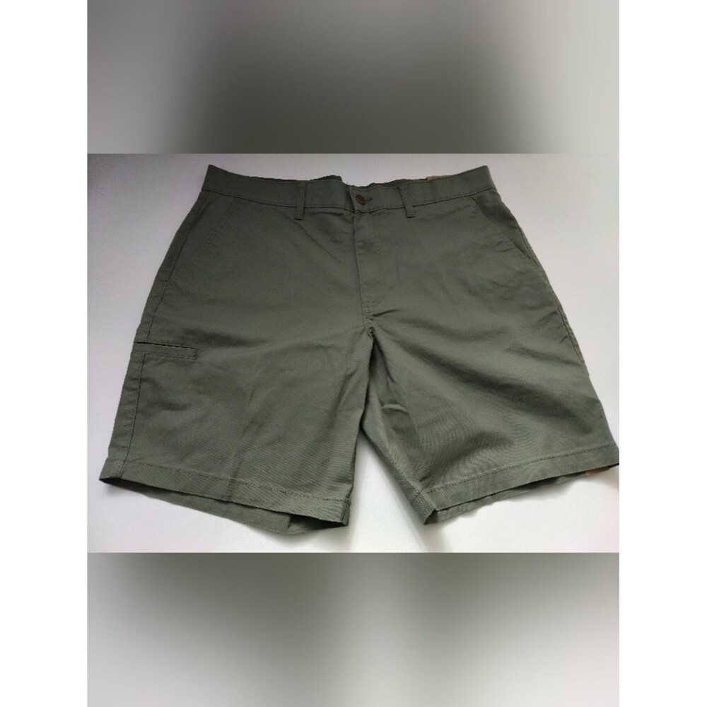 Brahma Men's Olive Green Canvas Shorts New Size 38